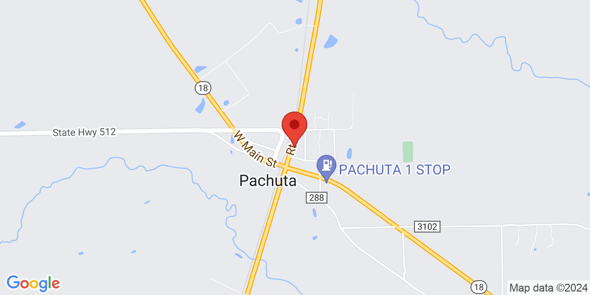 Map of Pachuta Public Library