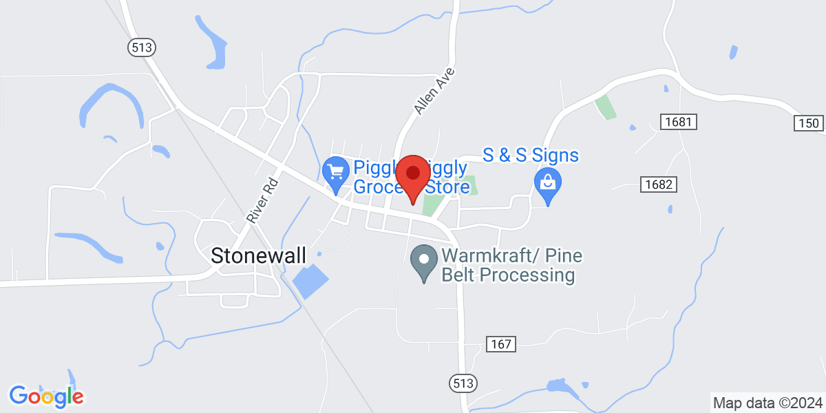 Map of Stonewall Public Library